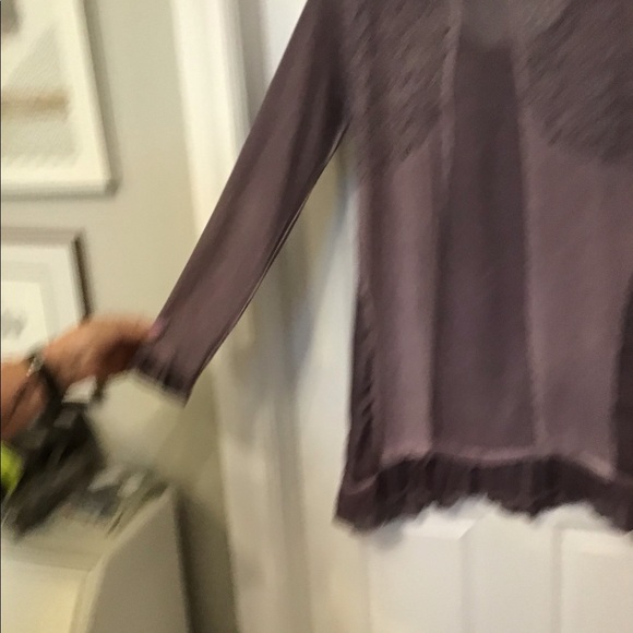 Plus Size Long sleeve tunic top - Picture 3 of 3